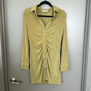 12th Tribe green minidress